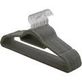 Produktbild: Songmics Kleiderbügel CRF20V, aus Kunststoff, grau, 45cm, platzsparend, rutschfest, 20 Stück