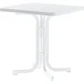 Produktbild: Sieger Klapptisch Quadratisch Weiß 70 cm x 70 cm