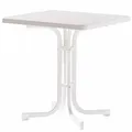Produktbild: Sieger Gartenklapptisch , 70x70cm weiß, Boulevard