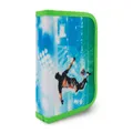 Produktbild: itenga Schüler-Etui Mäppchen Fussball 28 teilig 1-Zipper