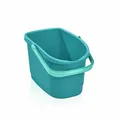 Produktbild: Leifheit Putzeimer Power Clean, Wischeimer, Wasserblau, Helltürkis, 10 L, 55513