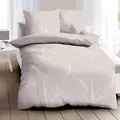 Produktbild: Kaeppel Mako-Satin Bettwäsche Organic 155x220 cm + 80x80 cm | natur - beige