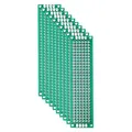 Produktbild: BerryBase Lochrasterplatine, doppelseitig, 2x8cm, 10 Stück