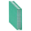 Produktbild: 10er Lochrasterplatte doppelseitig PCB Board Prototype Lochrasterplatine, 2x8cm
