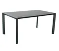 Produktbild: Dehner Gartentisch Cleveland, 160 x 90 x 75 cm, Aluminium/Keramik, dunkelgrau