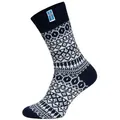 Produktbild: HomeOfSocks Norwegersocken 60% Wollsocken Island Flag Skandinavisches Design dünne strapazierfähige Socken mit 60% Wollanteil und Island Design 35-38
