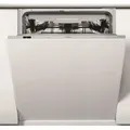 Produktbild: Spülmaschine 60cm 14 maßgedecke 43db voll integriert Whirlpool WKCIO3T133PFE - Silber