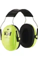 Produktbild: 3M Kapselgehörschutz H510AK EN 352 SNR 27 dB Kopfbügel neongrün für Kinder