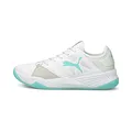 Produktbild: PUMA Unisex Accelerate Turbo Nitro W+ Hallen-Pumps, Puma White Elektro Aqua Elektro Purple, 38 EU