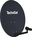 Produktbild: TechniSat TECHNITENNE 70 Satelliten-Schüssel für 4 Teilnehmer (70 cm digital Sat Anlage, Komplettset aus Antenne mit Masthalterung und Quattro-Switch-LNB), anthrazit