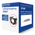 Produktbild: Auto Hak Anhängerkupplung starr für VW Golf V Fliessheck Typ 1K1 AHK