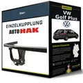 Produktbild: Starre Anhängerkupplung für VW Golf Plus 03.2009-12.2013 Typ 5M1/521 Auto Hak