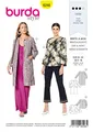 Produktbild: Burda Schnittmuster, 6248, Mantel & Jacke selber nähen [Damen, Gr. 34-44] Level 3 für Fortgeschrittene