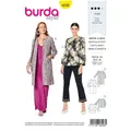 Produktbild: Burda 6248 Jacke Mantel Misses Nähen Muster Größen 8 - 18 Skill: