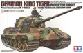 Produktbild: TAMIYA 35164 1:35 German King Tiger 'Production Turret' Sd.Kfz.182 Mod