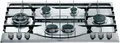 Produktbild: HOTPOINT PHN 962 TS/IX/HA Kochfeld 90 Cm 6 Flammen Emaille Roste Inox