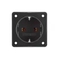 Produktbild: Berker 947782503 Steckdose SCHUKO mit Steckklemmen Integro schwarz matt