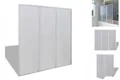 Produktbild: Badewannen Faltwand Duschabtrennung 141x132 Cm