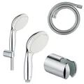 Produktbild: Grohe Tempesta NEU II Handbrausegarnitur 27799001 Brause, Schlauch, Halter Bad