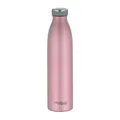 Produktbild: Isolier-Trinkflasche Thermoflasche Rosegoldfarben matt Edelstahl 18/8 750 ml