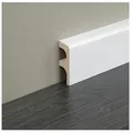 Produktbild: Kosche Sockelleiste Rohrsockelleiste MDF weiß 28 x 80 x 2600 mm, L: 260 cm weiß