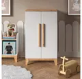 Produktbild: VitaliSpa® Kleiderschrank Malia, Weiß/Artisan, 70 x 120 cm (1-St)