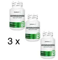 Produktbild: 3 x BioTechUSA - Ashwagandha - 60 Kapseln - Pflanzenextrakt