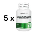 Produktbild: 5 x BioTechUSA - Ashwagandha - 60 Kapseln - Pflanzenextrakt