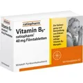 Produktbild: VITAMIN B6-RATIOPHARM 40 mg Filmtabletten 100 St