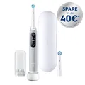 Produktbild: Oral-B Elektrische Zahnbürste iO 6 Grey Bürstenkopf Ladestation Reiseetui