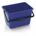Produktbild: Nölle Kunststoff Farbeimer Rechteckeimer Maler-Eimer Blau, 14 Liter, Maßskala