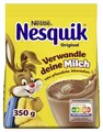 Produktbild: Nestlé Nesquik Original kakaohaltiges Getränkepulver, ideal für Milchshakes & heiße Getränke, 1er Pack (1 x 350g)