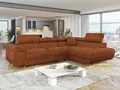 Produktbild: MIRJAN24 Ecksofa Torezio, mit Bettkasten und Schlaffunktion, Einstellbare Kopfstützen, 274x203x70-90 cm