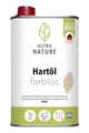 Produktbild: ULTRA NATURE Hartöl 0,5L Farblos Vegan Bio Lösemittelfrei Hartwachsöl Möbelöl