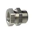 Produktbild: Riegler Schottverschraubung G 1/2 a. G 3/8 i. Messing vernickelt