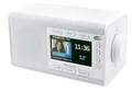 Produktbild: Soundmaster DAB900 Digitalradio Radio DAB+ & UKW/FM, Bluetooth, Radiowecker, großes Farbdisplay, Farbe:weiß