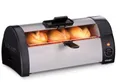 Produktbild: Cloer 3080 Brötchenbäcker Minibackofen, 220-240 W, Kontrolllampe, herausnehmbarer Backrost, Krümelschublade, Edelstahl