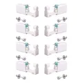 Produktbild: YOUDALIS 8 Stück Ohrlochstechpistole,Einweg-Ohr Piercing mit Edelstahl Ohrstecker,Asepsis Piercing Pistole Kit für Mädchen Jungen Frauen Männer
