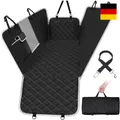 Produktbild: Pecute Hundedecke Auto Rückbank 146x136 cm Sichtfenster Seitenschutz Kof