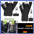 Produktbild: Sichtfenster Hundedecke | Kratzfeste Rückbank Schutz | 146x136 cm
