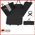 Produktbild: pecute Hundedecke Auto Rückbank 136 * 146 cm, Rücksitz mit Seitenschutz &