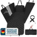 Produktbild: Sichtfenster Hundedecke | Kratzfeste Rückbank Schutz | 146x136 cm