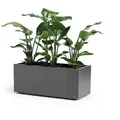Produktbild: Pflanzkasten Greener Kebe 100 Cm Anthrazit