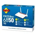Produktbild: Box 6850 5G, Wi-Fi 5 (802.11ac), Dual-Band (2,4 GHz/5 GHz), Ethernet/LAN, 5G, Weiß, Tabletop-Router - Weiß