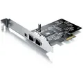 Produktbild: Csl Pci Firewire Karte Erweiterungskarte - Pci-e - 3 Anschlüsse - 1394a 1394b -controller-karte - 2 X 6 Pin Und 1 X 4 Pin Für Desktop-pc