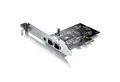 Produktbild: CSL PCI Firewire Karte, Erweiterungskarte, 1394a 1394b Controller Karte Netzwerk-Adapter, PCI-E 3 Anschlüsse, 2 x 6 Pin und 1 x 4 Pin für Desktop-PC