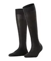 Produktbild: FALKE Damen Kniestrümpfe Sensitive London, Baumwolle, 1 Paar, Grau (Anthracite Melange 3089), 35-38
