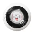 Produktbild: Wilson Unisex Tennissaite Revolve, schwarz, 200 Meter Rolle, 1,30 mm, WRZ906800