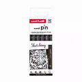 Produktbild: 3296280047744 Cienkopis kreślarski PIN 200 Sketching czarny różne grubości 5szt.