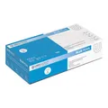 Produktbild: UNIGLOVES - Blue PEARL® Blaue passgenaue Einweghandschuhe aus Nitril | Lebensmittelecht, puderfrei & latexfrei | hohe Festigkeit & Haltbarkeit | 100 Stück | Einmalhandschuh L